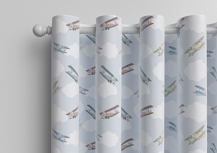 Flying Ace, Rainbow - Made to Measure Curtains - Image 12